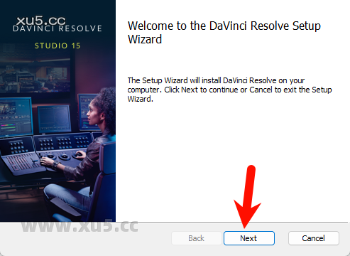4.png DaVinci Resolve 15.2.2 选择安装位置界面