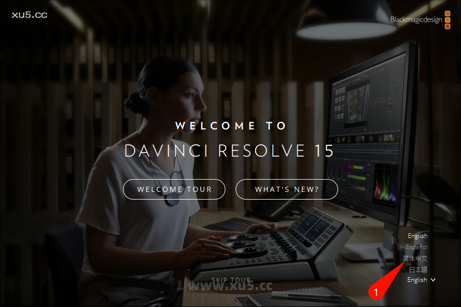 11.png DaVinci Resolve 15.2.2 编辑模块界面