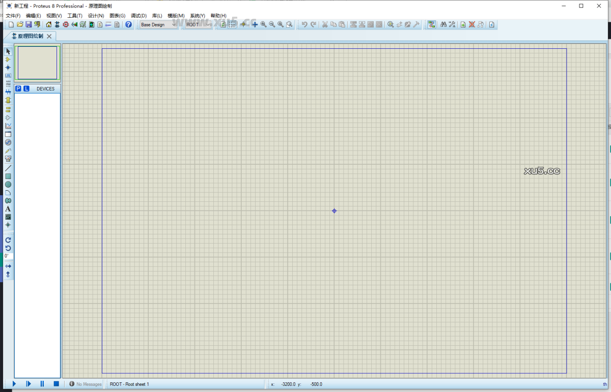 proteus 8.17 安装图文教程 Proteus 8.17 主界面使用